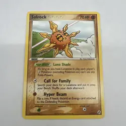 Pokemon TCG Solrock 25/92 Legend Maker LP-MP - Image 1