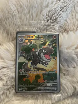 Pokemon Tyrunt MEP/070 Perfect Order Pokemon Center Black Star Promo (Sealed) - Image 1