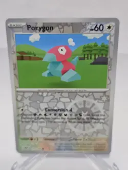 PORYGON 137/165 - REVERSE HOLO POKEMON 151 - SCARLET & VIOLET - Image 1
