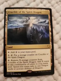 MTG Crucible of the Spirit Dragon Commander 2017 243/309 Regular Rare - Image 1