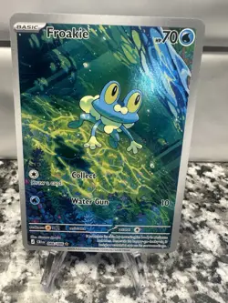 Pokemon Froakie 088/086 Me04: Chaos Rising Illustration Rare NM - Image 1