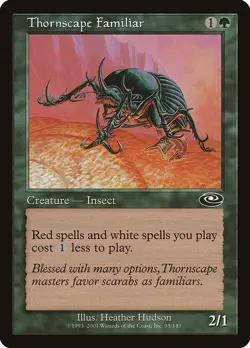 Thornscape Familiar *PLAYSET* 4x MtG Planeshift PLS SP/NM - Image 1