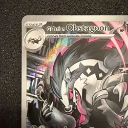 Galarian Obstagoon 245/217 Illustration Rare Ascended Heroes Pokemon TCG NM #LA3 - Image 2
