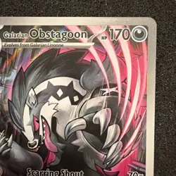 Galarian Obstagoon 245/217 Illustration Rare Ascended Heroes Pokemon TCG NM #LA3 - Image 3