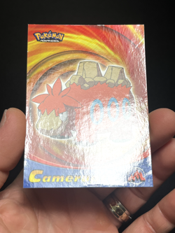 Topps Pokemon Advanced Non Holo Camerupt #22 - Image 3