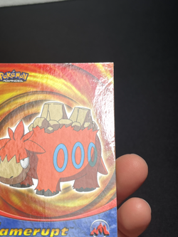 Topps Pokemon Advanced Non Holo Camerupt #22 - Image 4