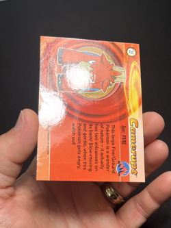 Topps Pokemon Advanced Non Holo Camerupt #22 - Image 5