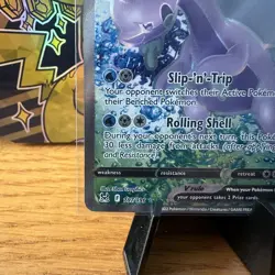 Hisuian Goodra V 187/196 Ultra Rare SWSH11 Lost Origin Full Art NM Pokemon - Image 5