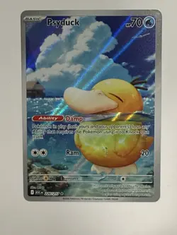 Pokemon TCG Psyduck 226/217 Ascended Heros Illustration Rare Holo EN 70HP Basic - Image 1