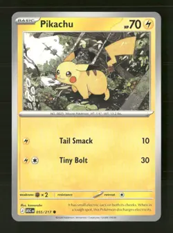 Pikachu 055/217 Ascended Heroes NM/M Pokemon - Image 1