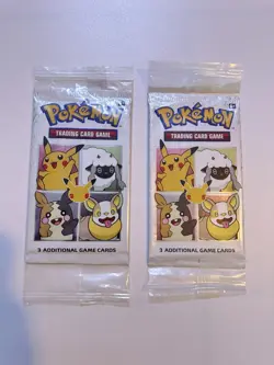 Pokemon Celebrations 25th Anniversary General Mills Booster Pack Sealed Lot of 2 - Image 1