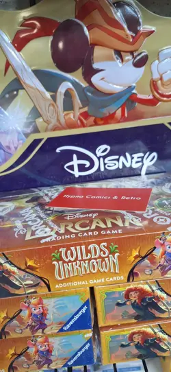 Disney Lorcana Wilds Unknown Booster Box Factory Sealed - Image 1