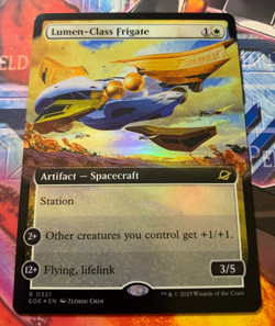 Lumen-Class Frigate (Extended Art Foil) - Edge of Eternities (EOE) - Image 1