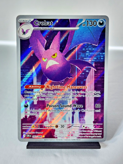 Crobat - 93/86 Illustration Rare Holo English Chaos Rising Pokemon Card - Image 1