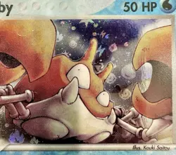 CGC 10 Krabby EX Fire Red & Leaf Green 66/112 Reverse Holo Pokemon Card - Image 2