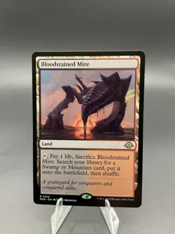 Bloodstained Mire Modern Horizons 3 Regular MTG 0216 LP - Image 1