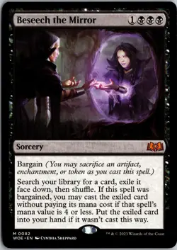 Beseech the Mirror 82 Mythic Wilds of Eldraine Magic: The Gathering Near Mint - Image 1