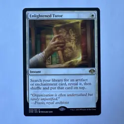 Enlightened Tutor 006/261 Dominaria Remastered (DMR) Rare NM MTG 2023 - Image 1