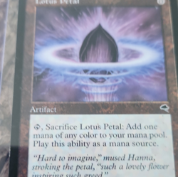 Wizards of the Coast MTG Lotus Petal Tempest Regular Artifact EN 294 Colorless - Image 1