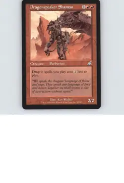 Dragonspeaker Shaman 89 Uncommon Scourge Magic: The Gathering Near Mint - Image 1