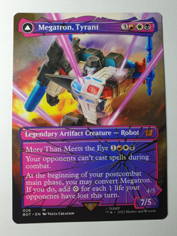 MTG - Megatron, Tyrant - Brother's War Transformers #026 - N/M Mythic - Image 1