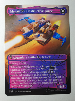 MTG - Megatron, Tyrant - Brother's War Transformers #026 - N/M Mythic - Image 2