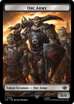 Orc Army Token (0006) - The Lord of the Rings: Tales of Middle-earth (LTR) - Image 1
