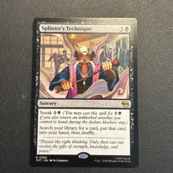 Magic: The Gathering | Splinter's Technique | 80 | Teenage Mutant Ninja Turtles - Image 1