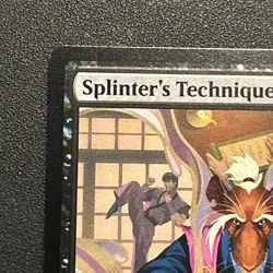 Magic: The Gathering | Splinter's Technique | 80 | Teenage Mutant Ninja Turtles - Image 2