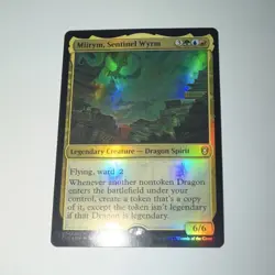 Magic: The Gathering Miirym, Sentinel Wyrm Rare Foil - Image 1