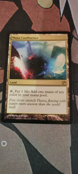 Mana Confluence Magic the Gathering Rare Land Journey Into NYX - Image 1