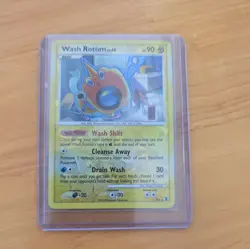 Wash Rotom RT5/111 Rising Rivals Pokemon English Cracked Ice Holo 2009 - Image 1