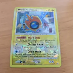 Wash Rotom RT5/111 Rising Rivals Pokemon English Cracked Ice Holo 2009 - Image 2