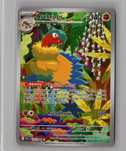 Archeops 132/086 Illustration Rare Pokemon TCG White Flare NM Holo - Image 1