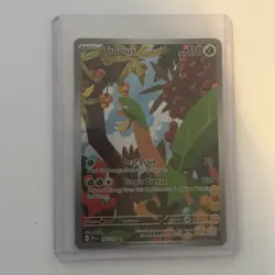 Pokemon TCG Tropius Holo Illustration Rare Card Paldea Evolved 195/193 NM - Image 1