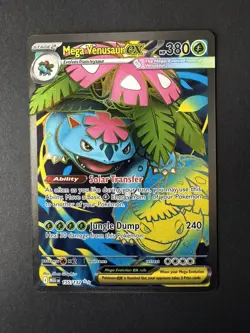 Pokemon Card Mega Venusaur Ex 155/132 Mega Evolutions Secret Rare NM - Image 1