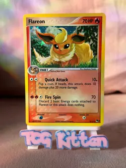 Flareon - 2/17 - Pokemon Pop Series 3 Holo LP/MP TCGKITTEN - Image 1