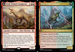 ETALI, PRIMAL CONQUEROR mtg NM-M March of The Machine 1 Rare - Image 1