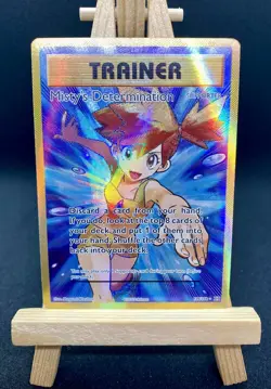 Pokemon Card Misty's Determination Full Art Evolutions 108/108 NM Condition - Image 1