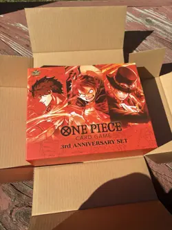 NO CARDS or DON!! One Piece Japanese Leather Storage Box 3rd Anniversary Set FS - Image 2