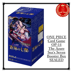 ONE PIECE Card Game OP-14 The Azure Sea's Seven Booster Box SEALED - Image 1