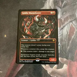 MtG Goblin Sharpshooter - NM - Lorwyn Eclipsed Special Guest - Image 1