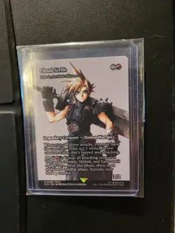Cloud Strife (Najeela, the Blade-Blossom) Showcase 0042 M MTG Final Fantasy NM - Image 1