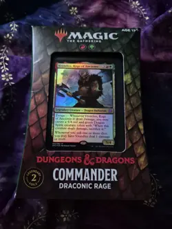 MTG Dungeons & Dragons Commander ~ Draconic Rage ~ Vrondiss, Rage of Ancients - Image 1