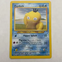 Pokemon Card - Psyduck Neo Destiny 79/105 Common - VLP Yuka Morii dd - Image 1