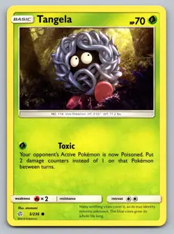 Pokemon TCG SM - Cosmic Eclipse Tangela 5/236 - Image 1