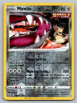 Pokemon TCG SWSH05: Battle Styles Mawile 100/163 Reverse Holo - Image 1