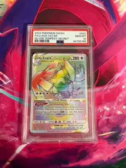Lugia Vstar 202/195 Silver Tempest PSA Graded 10 English Pokemon TCG - Image 1