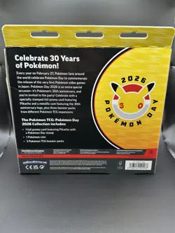 Pokemon Day 2026 Collection Box - 30th Anniversary - Sealed! - Image 2