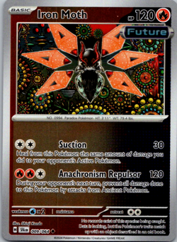 Iron Moth 009/064 Shrouded Fable Reverse Holo Pokemon TCG NM - Image 1